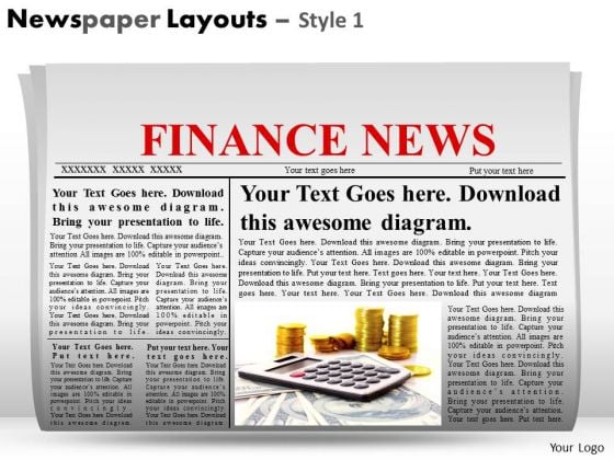 Editable Newspaper Template For Kids