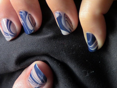 How To Do Newspaper Nails Using Water