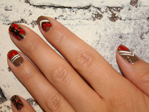 How To Do Newspaper Nails With Magazine