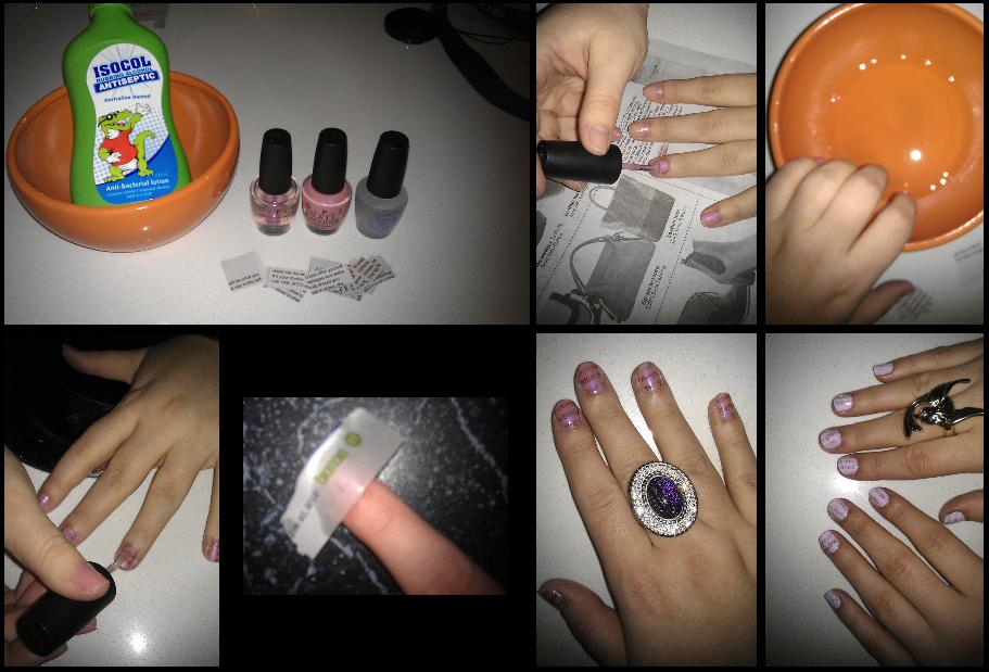 How To Do Newspaper Nails Without Rubbing Alcohol