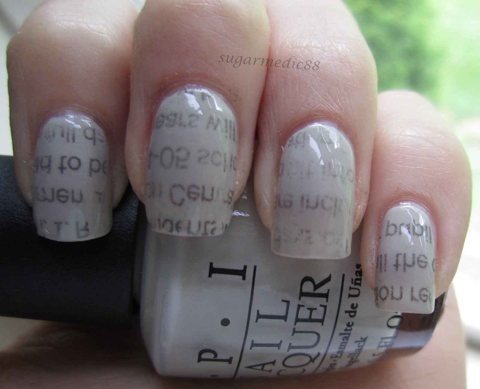 How To Make Newspaper Nails In 6 Steps