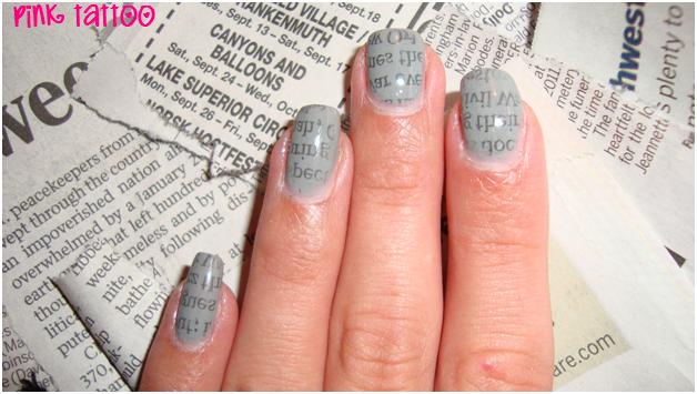 How To Make Newspaper Nails Without Rubbing Alcohol