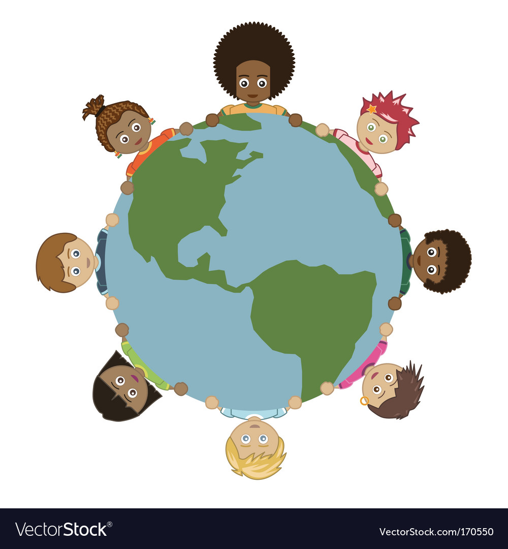 Multicultural Children Clip Art Free