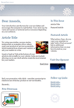 Newsletter Examples For Schools