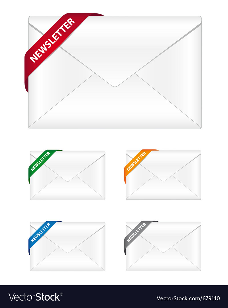 Newsletter Icon Vector Free