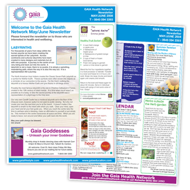 Newsletter Layout Designs