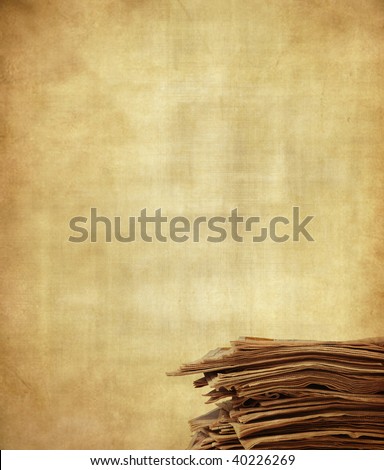 Newspaper Background Template