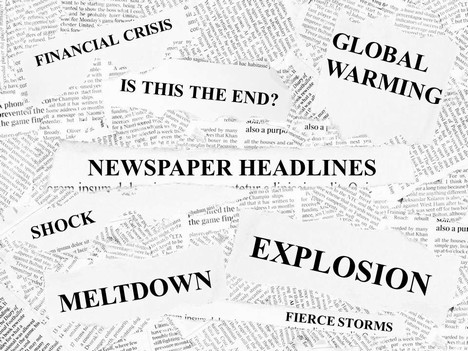 Newspaper Background Template