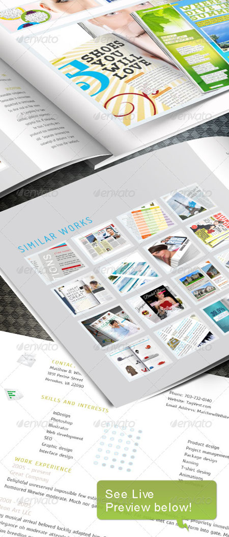 Newspaper Layout Template Indesign