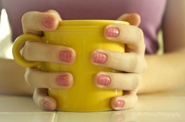 Newspaper Nails