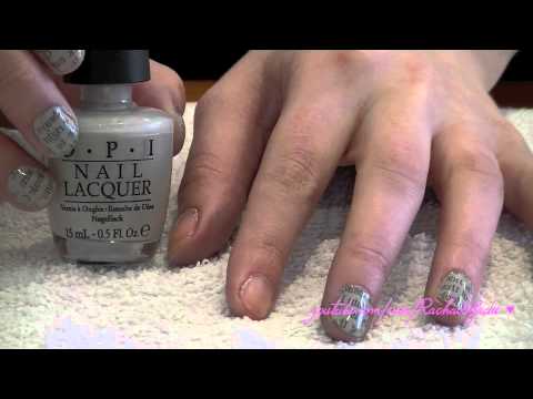 Newspaper Nails Tutorial Without Alcohol