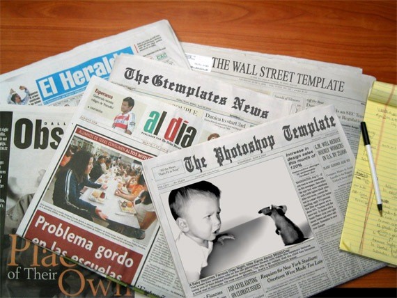 Newspaper Template Free Online