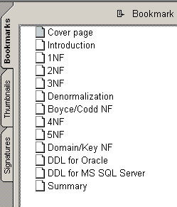 Normal Form Database