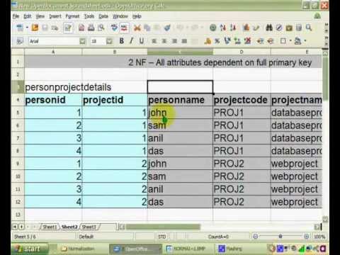 Normal Form Database Tutorial