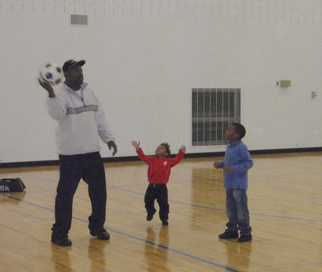 Parents And Children Playing Together