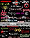 Rock Bands Collage