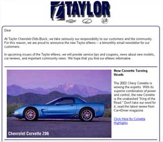 Sample Newsletter Layout