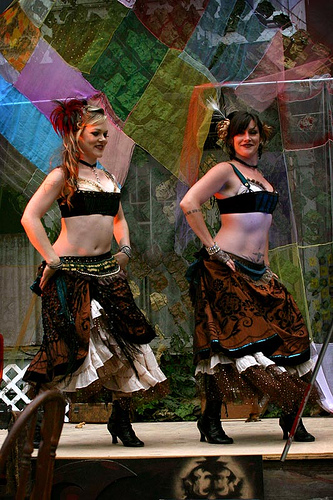 Steampunk Belly Dance Clothing