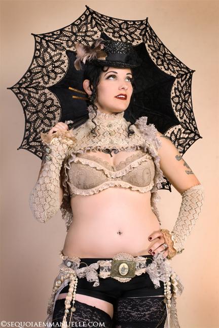 Steampunk Belly Dance Costume