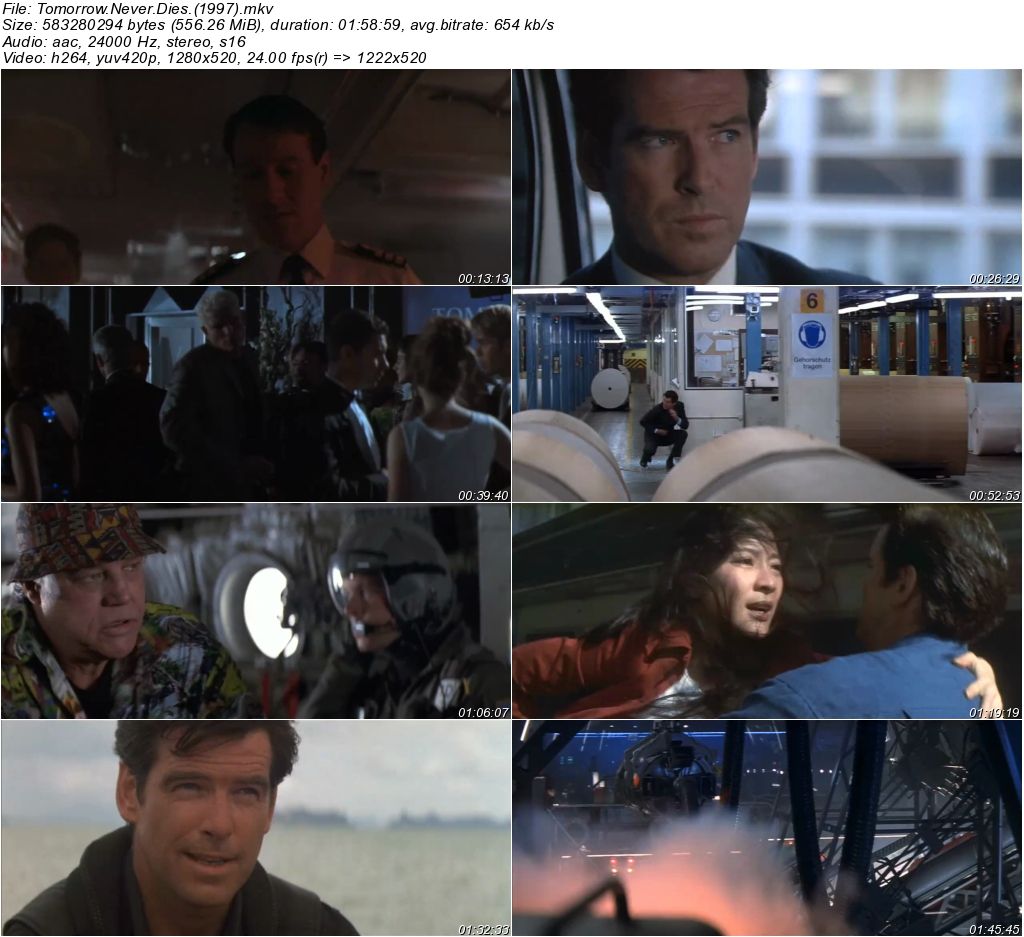 Tomorrow Never Dies 1997 Brrip