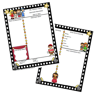 Weekly Newsletter Templates For Teachers